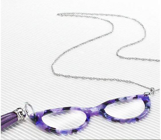 Collana occhiale con lenti graduate